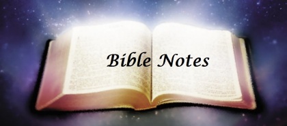 bible notes